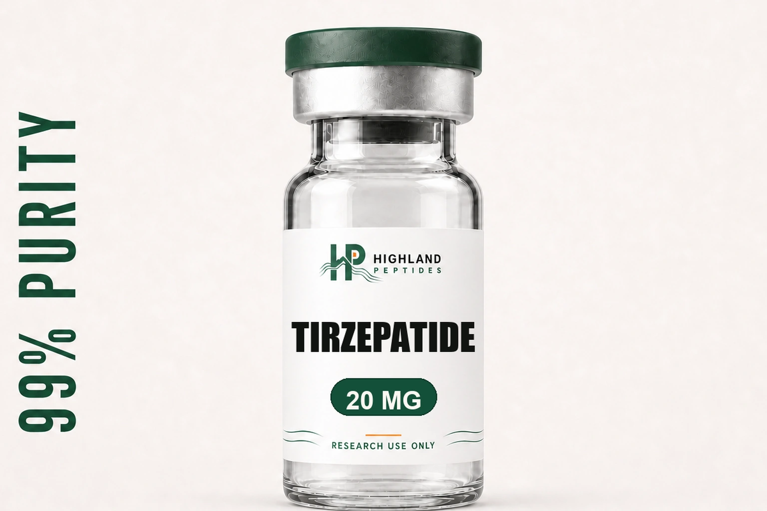 Tirzepatide 20mg research vial